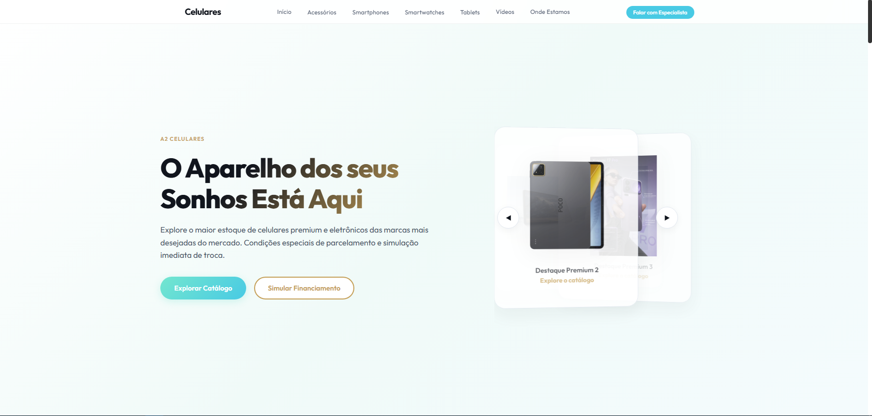Loja de Eletrônicos